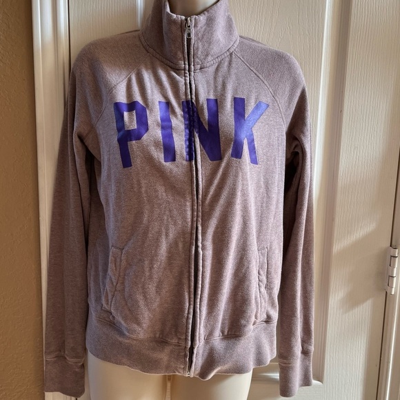 PINK by Victoria’s Secret full zip jacket  XS extra small pockets - Picture 1 of 6